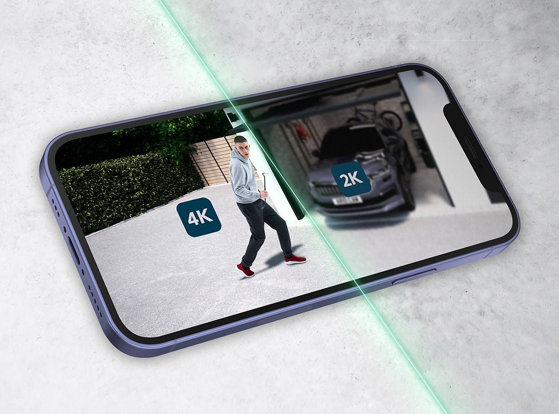 Mobiltelefonens syn på 4K vs 2K-video