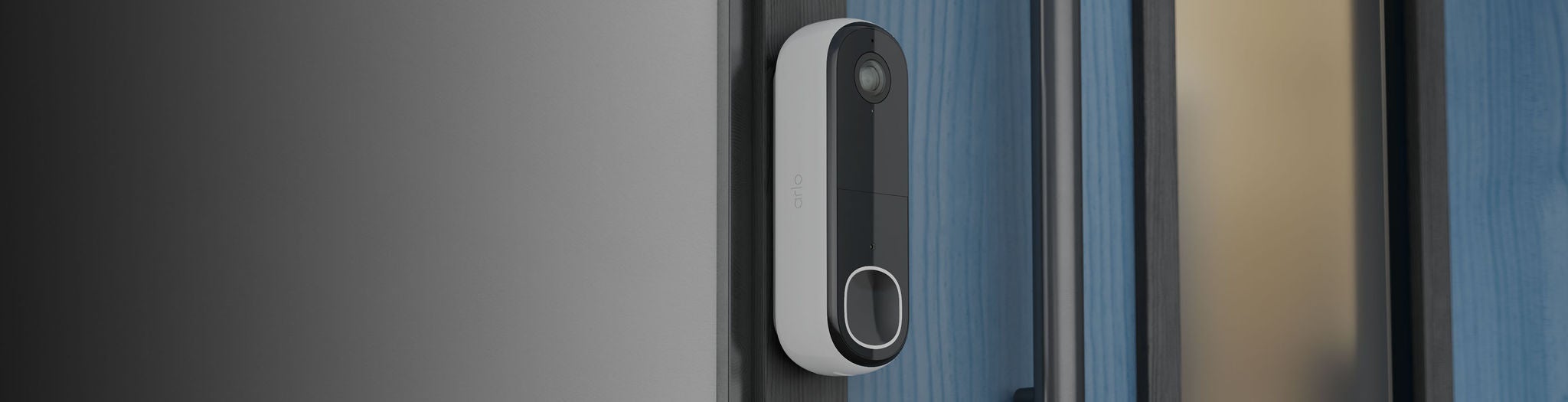 Eine Arlo Video Doorbell schützt Ihre Haustür