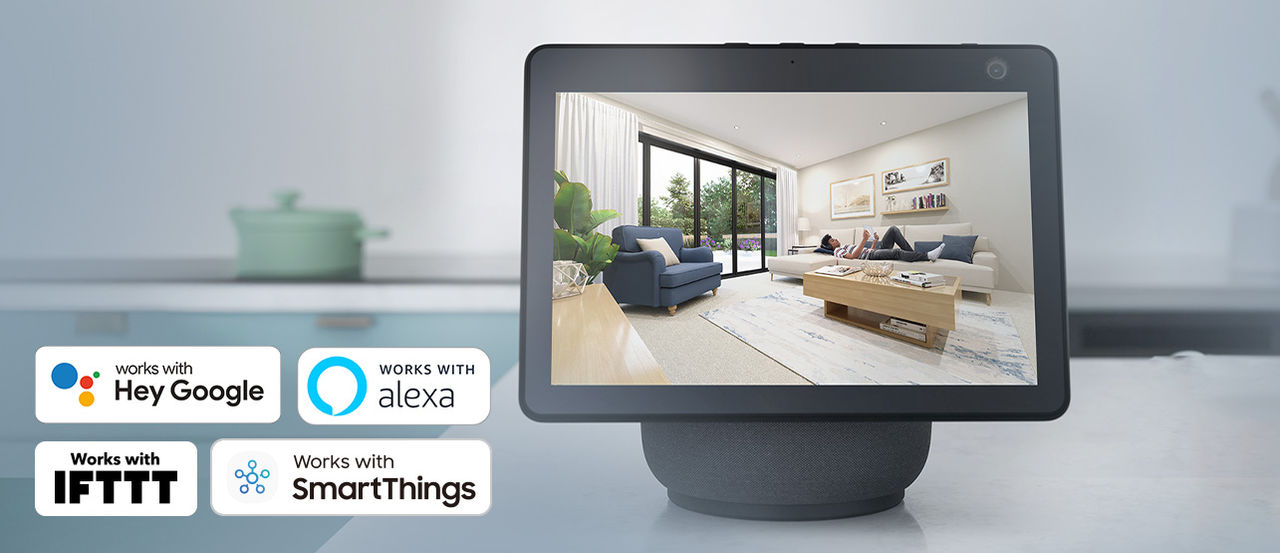Smart home compatibility: Works with SmartThings, IFTTT, Alexa, and Hey Google.