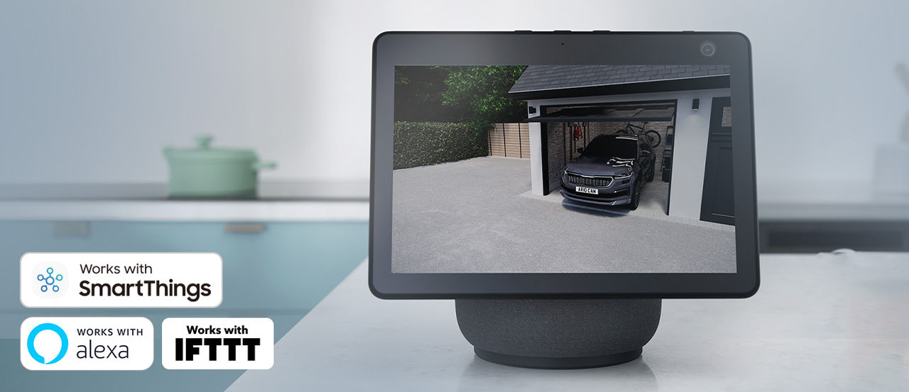 Smart home compatibility: Works with Alexa, SmartThings and IFTTT.