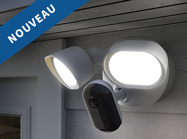 Caméra Floodlight Filaire