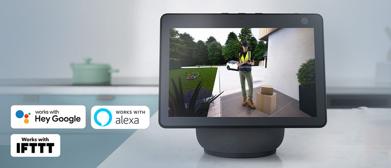 Compatibilité avec la maison intelligente : Fonctionne avec Hey Google, Alexa et IFTTT.