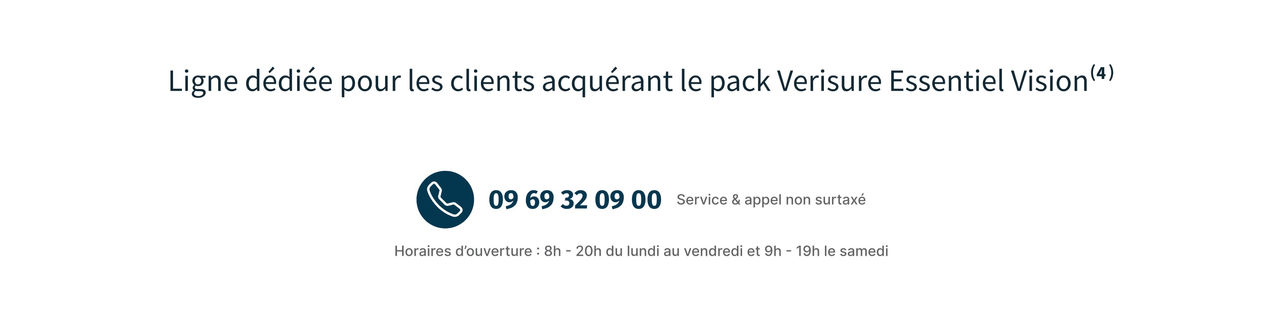  une image avec un numéro de téléphone du service client